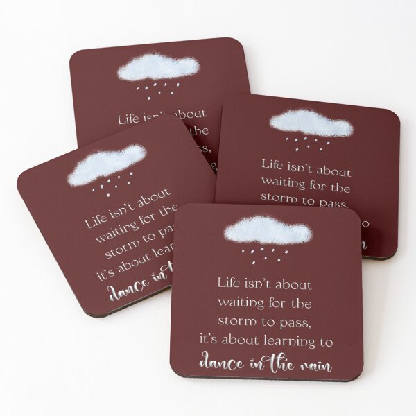 Item preview, La vie ne consiste pas à attendre que la tempête passe, cest à apprendre à danser sous la plui designed and sold by AmaterFake.
