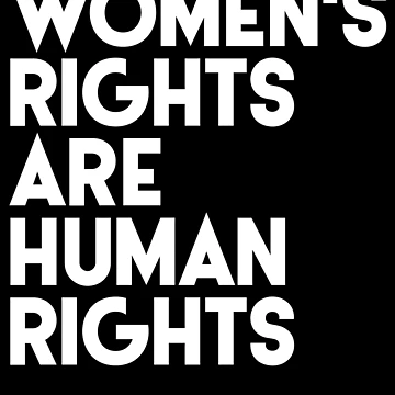 Aperçu de l'œuvre Women's Rights Are Human Rights Feminist Pro Choice Gear de DynamicDesign
