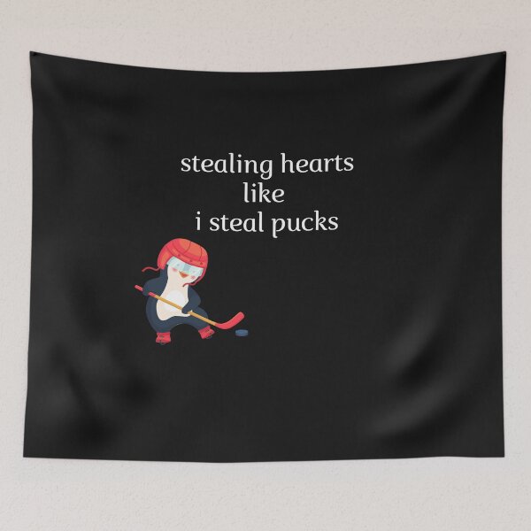 Item preview,  Stealing Hearts Like I Steal Pucks designed and sold by yassminishop.