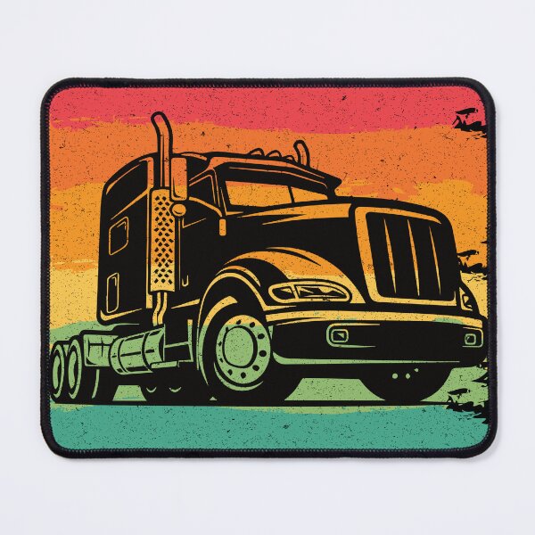 Item preview, I Don't Snore I Dream I'm A Big Rig - Funny Retro Trucker Truck Driver designed and sold by Adexyl.