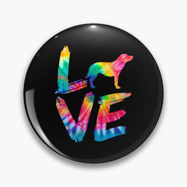 Item preview, Borador Dog Love Tie Dye Design designed and sold by rafaeltto.