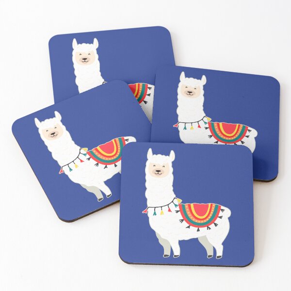 Item preview, Cute Cartoon Animal Art Llama Alpaca Lover Gift designed and sold by APTufnall.