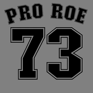 Imagen de la obra Pro Roe 73 Roe V Wade Women's Rights Feminist Pro Choice Gear de DynamicDesign