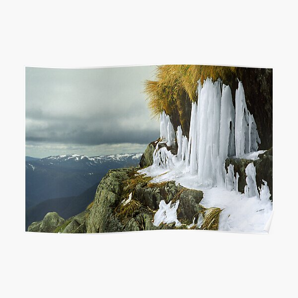 Icicles - Lady Northcotes Canyon Poster