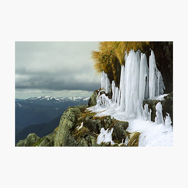 Icicles - Lady Northcotes Canyon Photographic Print