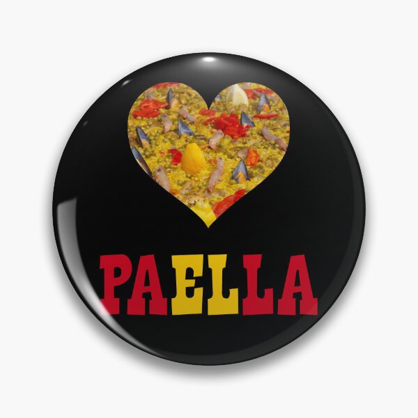 Item preview, Paella Heart Spanish Flag Food from Spain designed and sold by joseartgel.