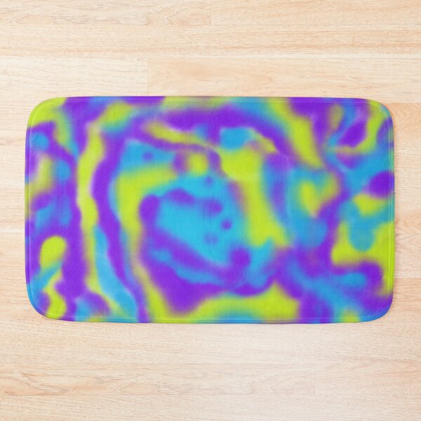 Item preview, Watercolor violet blue and yellow stains designed and sold by hmorena.