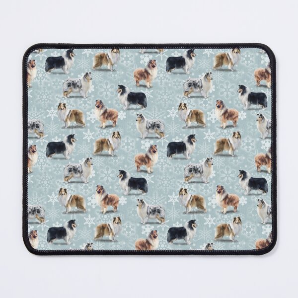 Item preview, The Christmas Rough Collie designed and sold by Elspeth Rose Design.
