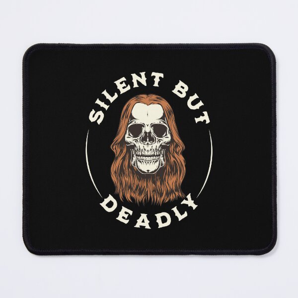 Item preview, Silent but Deadly, Scary Skull  designed and sold by Cheerful Designs.