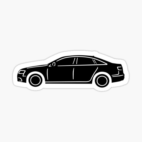 Audi A6 Stickers for Sale