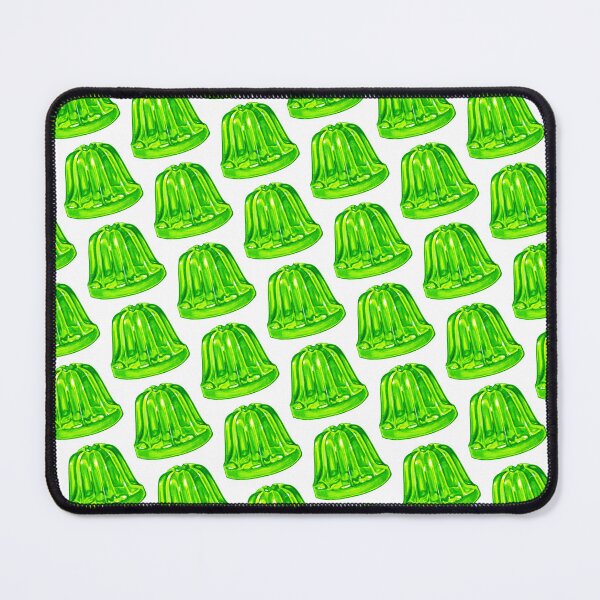 Item preview, Green Jello Mold Pattern - White designed and sold by Kelly Gilleran.