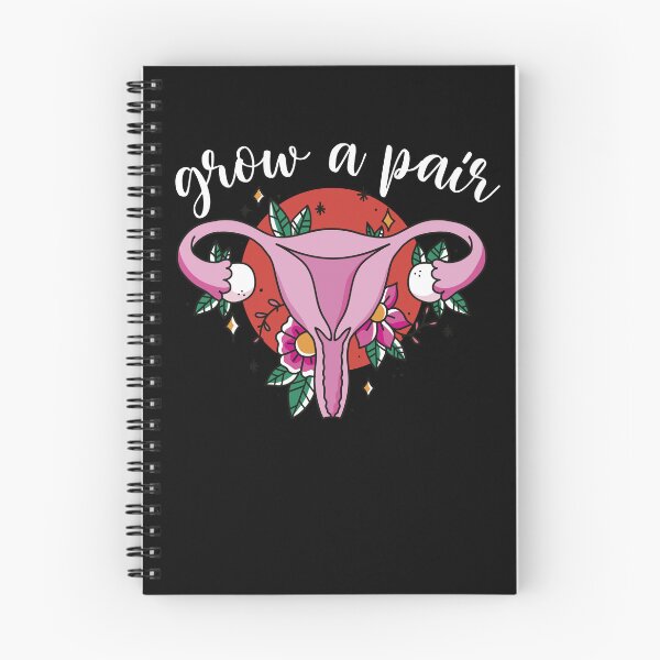 Item preview, Grow A Pair Feminist Uterus Women's Rights Pro Choice Gear designed and sold by DynamicDesign.