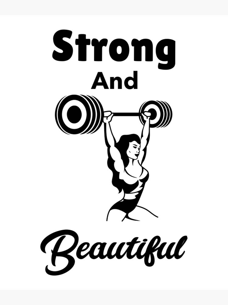 strong-and-beautiful-poster-for-sale-by-huongquynh-redbubble