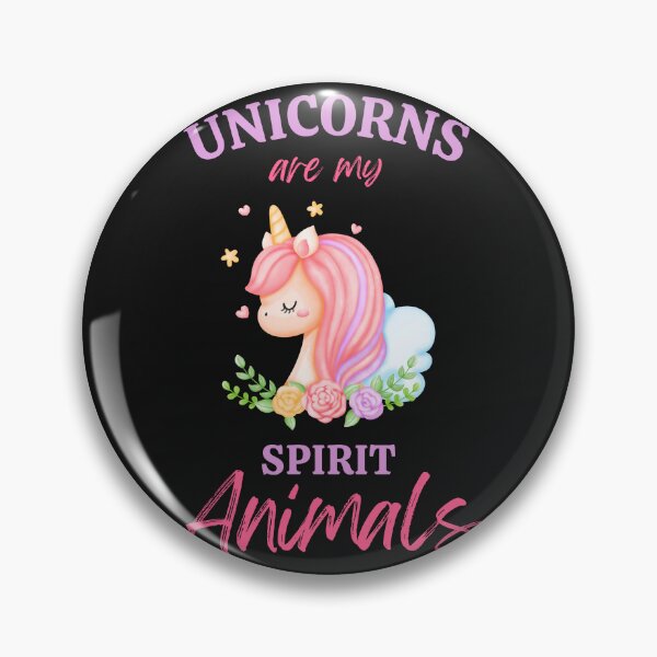 Item preview, Unicorns Are My Spirit Animals Water Color Unicorn  designed and sold by Purrty  Dots.