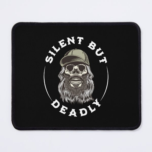 Item preview, Silent but Deadly, Scary Skull, horror designed and sold by Cheerful Designs.