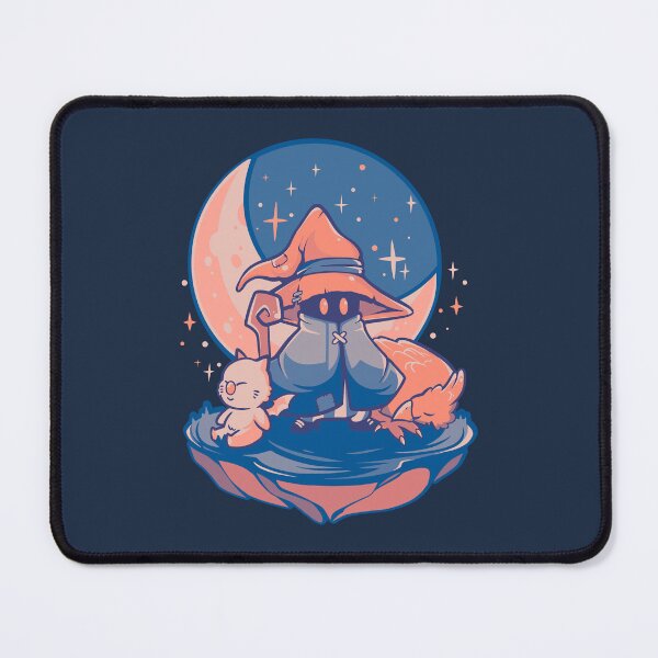 Item preview, FFIX Nightfall Black Mage X Moogle - Final Fantasy designed and sold by Laura Arena.