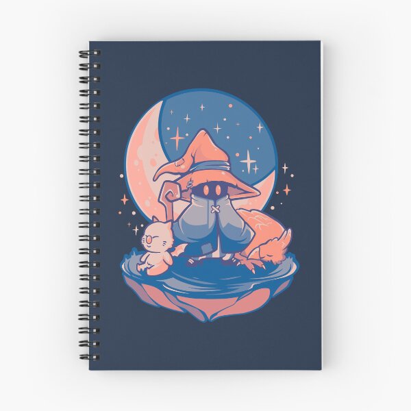 Item preview, FFIX Nightfall Black Mage X Moogle - Final Fantasy designed and sold by Laura  Arena.
