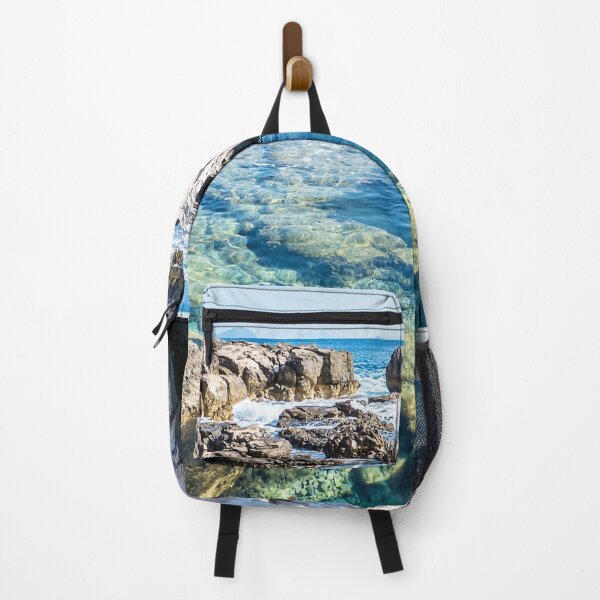 Item preview, Rocks Facing the Sea - Realistic Watercolor designed and sold by inurey.