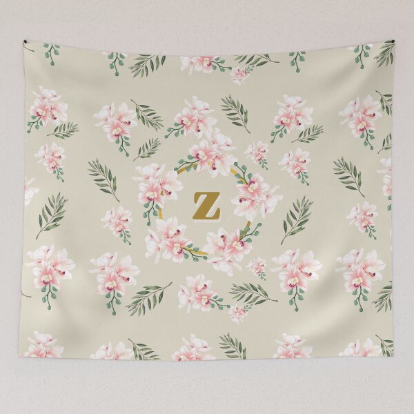 Item preview, Z with flowers  designed and sold by Weather gifts .