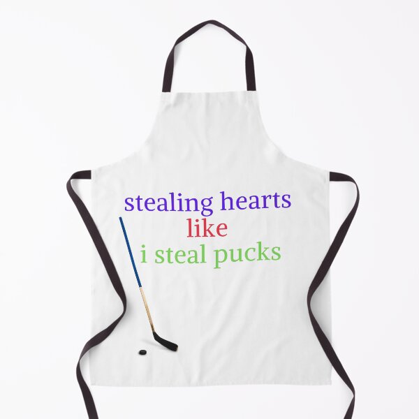 Item preview, Stealing Hearts Like I Steal Pucks designed and sold by yassminishop.