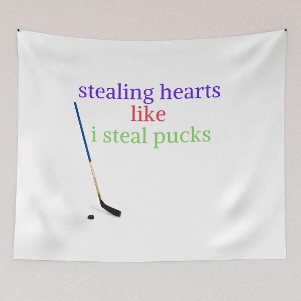 Item preview,   Stealing Hearts Like I Steal Pucks designed and sold by yassminishop.