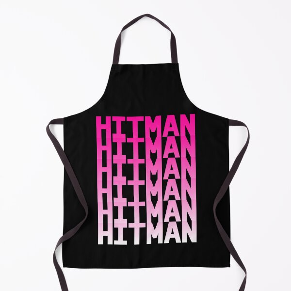 Item preview, HITMAN - PINK to WHITE (BLACK BG) designed and sold by MaidenofIron157.