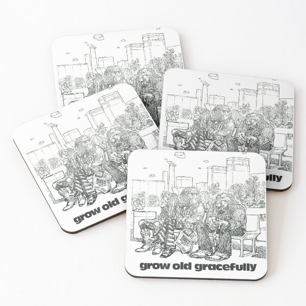 Item preview, Grow old gracefully designed and sold by GRAFIKA65.