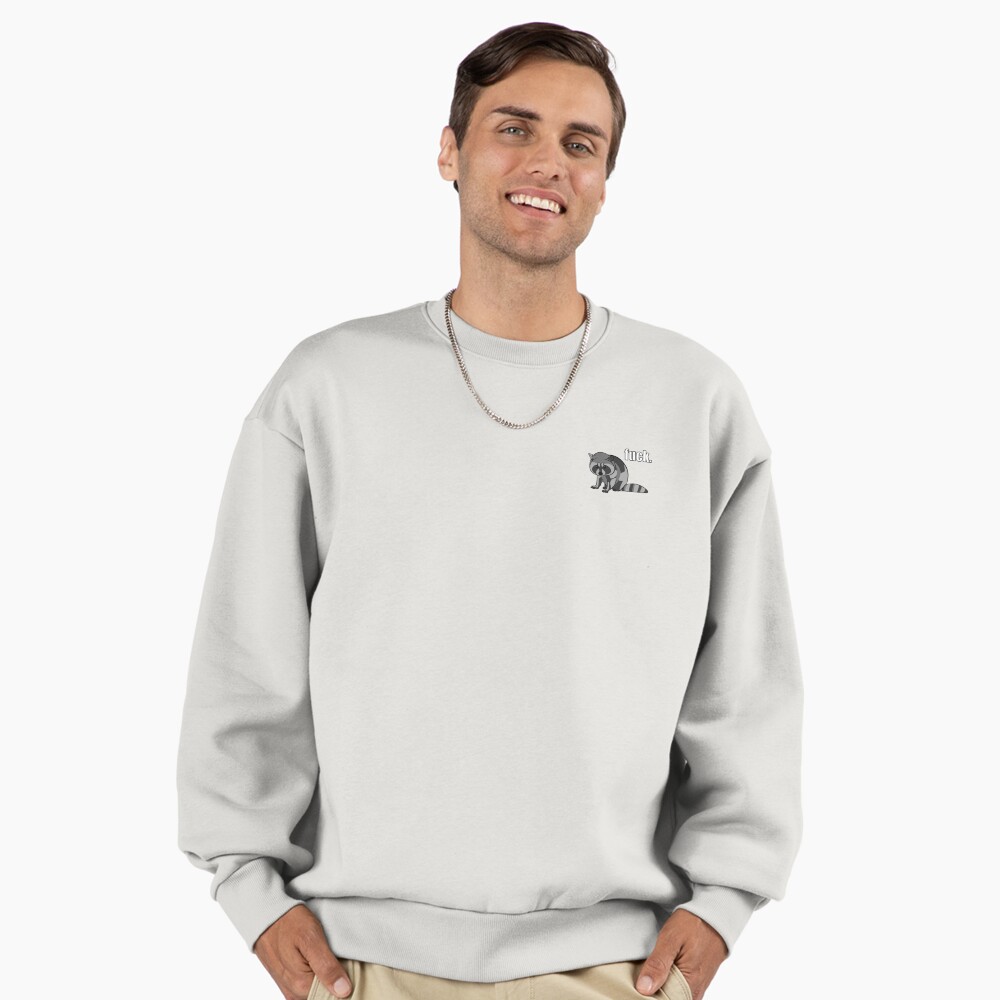 Tiny f-word raccoon Sticker