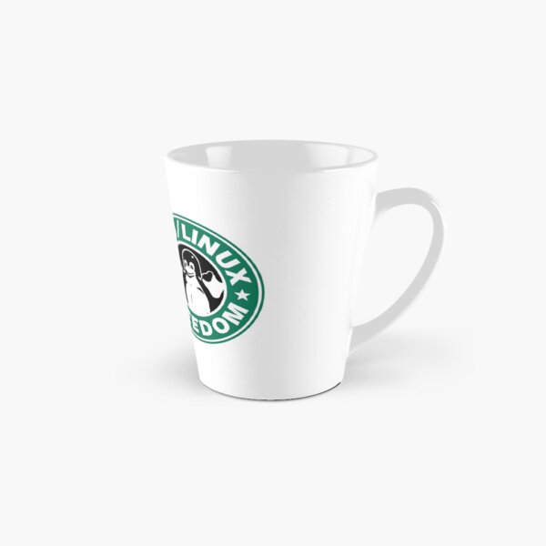GNU Linux Freedom Green Tall Mug