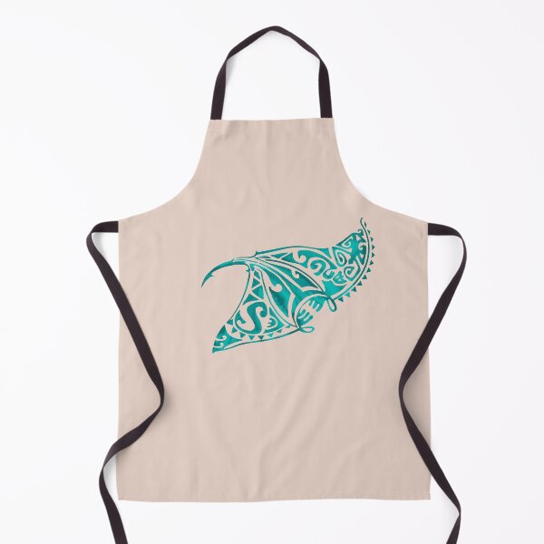 Item preview, Aqua Blue Tribal Ray designed and sold by sunnthreads.