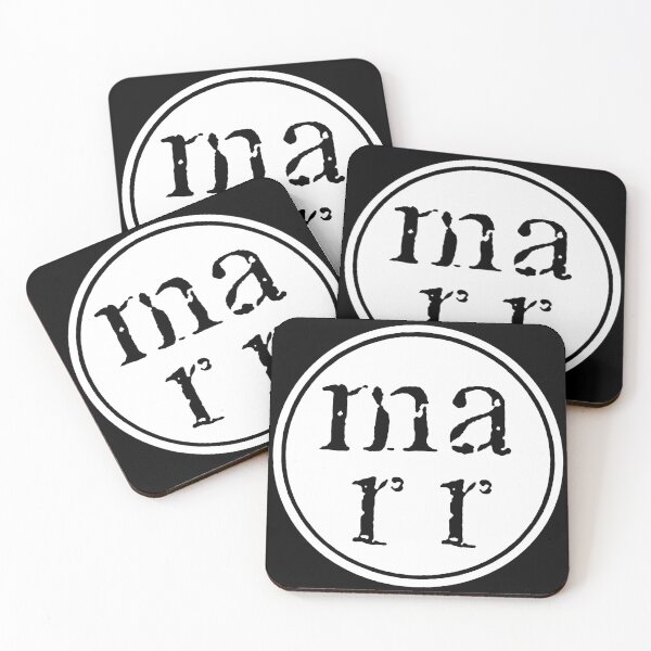 Item preview, Marr Logo White designed and sold by ToddMichaelArt.