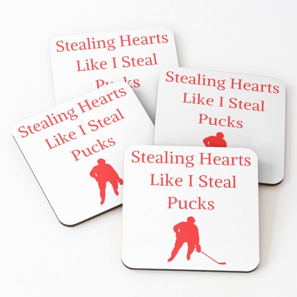 Item preview,  Stealing Hearts Like I Steal Pucks designed and sold by yassminishop.