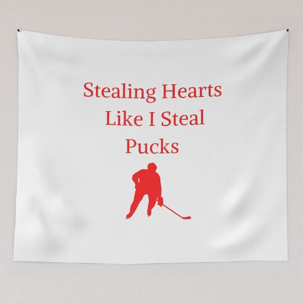 Item preview,  Stealing Hearts Like I Steal Pucks designed and sold by yassminishop.