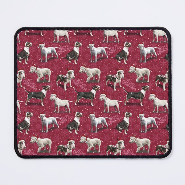 Item preview, The Christmas English Bull Terrier designed and sold by Elspeth Rose Design.