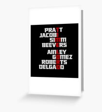 Time Lord: The Master Greeting Card