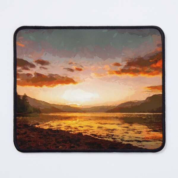 Item preview, Sunset over Loch Duich, Scottish Highlands designed and sold by Sergey Ovchinnikov.