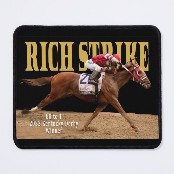 Item preview, Rich Strike - 80 to 1 Winner 2022 Kentucky Derby designed and sold by ayemagine.