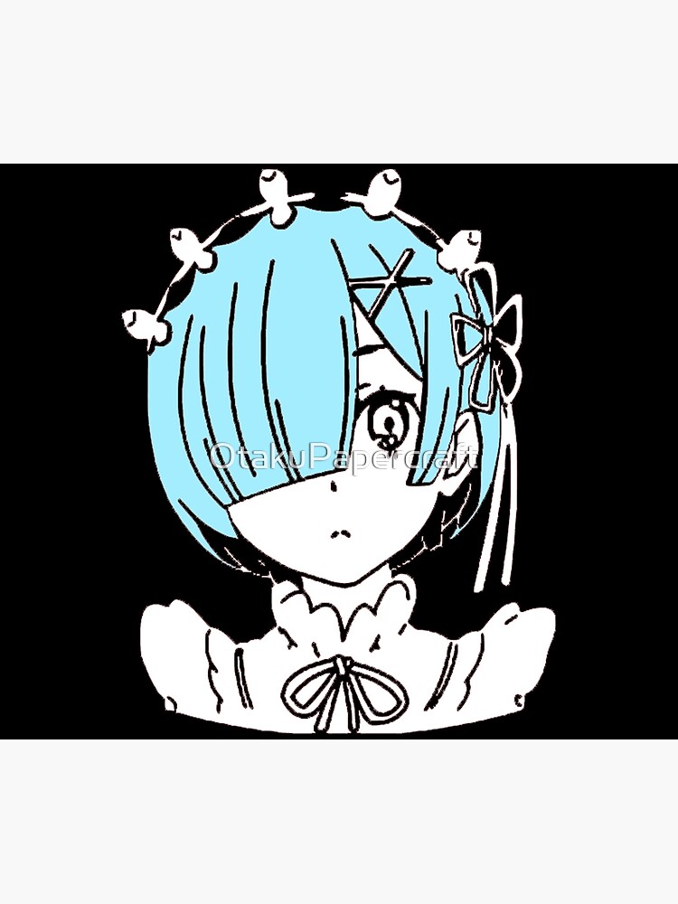 "Rem ReZero" Art Print by OtakuPapercraft Redbubble