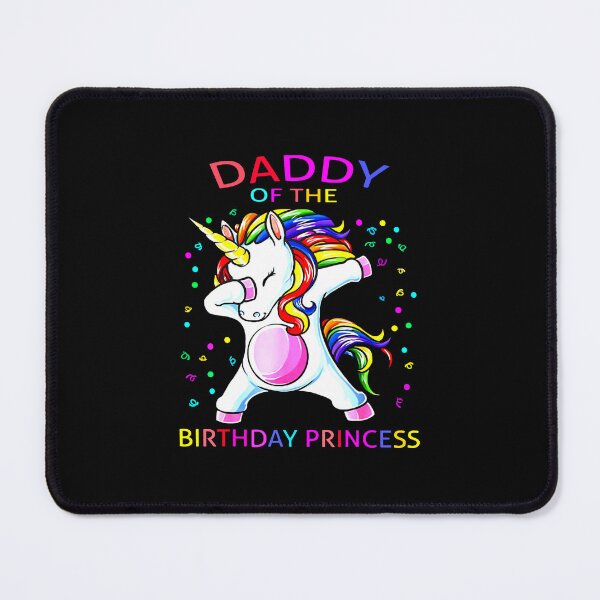 Item preview, Daddy-of-The-Birthday-Princess-Unicorn-Girl-Shirt designed and sold by MarieLouise1.