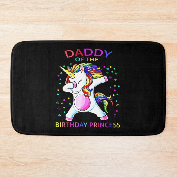 Item preview, Daddy-of-The-Birthday-Princess-Unicorn-Girl-Shirt designed and sold by MarieLouise1.