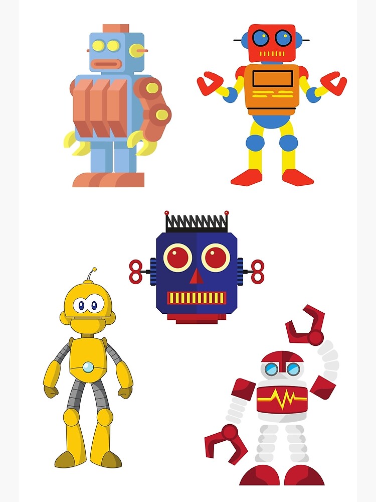 "ROBOTS ARE HERE !!!" Poster for Sale by Snoopdog14 Redbubble