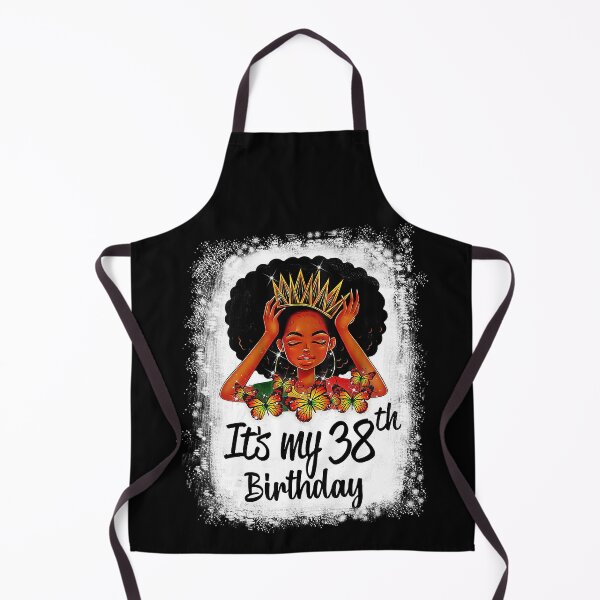 Item preview, 38 Years Old Black Melanin Women Girl It's My 38th Birthday designed and sold by tamara-art.