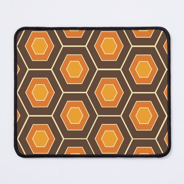 Item preview, Funky Hexagonal Retro Pattern Design #1 designed and sold by RhubarbMyrtle.