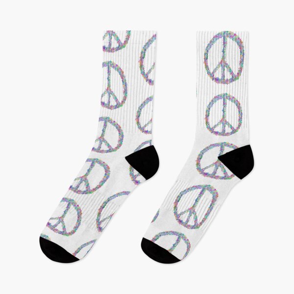 Item preview, Peace Flower Power Sign designed and sold by Deborah Camp.