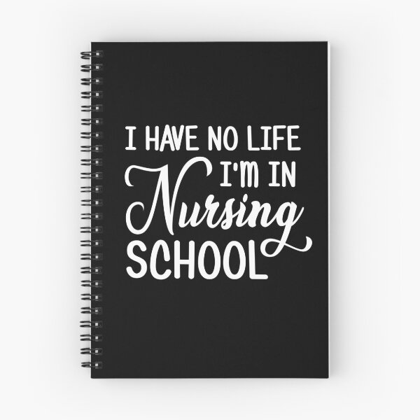 Item preview, Funny nurse quote, i have no life i'm in nursing school, nursing humor designed and sold by PRINTED ..