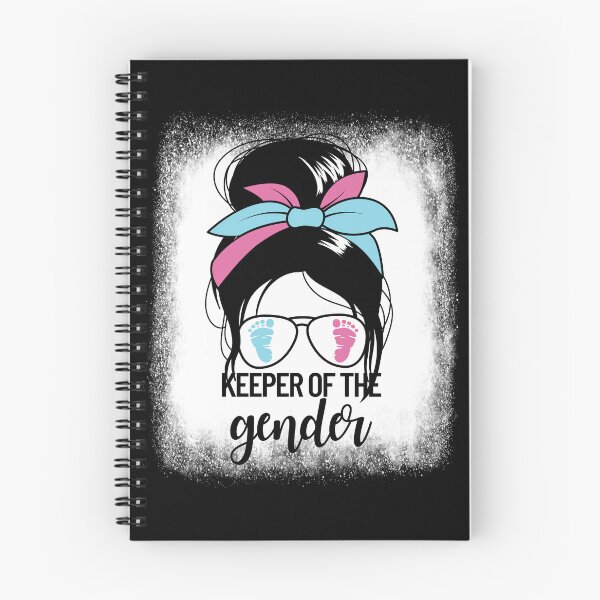 Item preview, Keeper Of The Gender Messy Bun Reveal Gender Keeper Gear designed and sold by DynamicDesign.