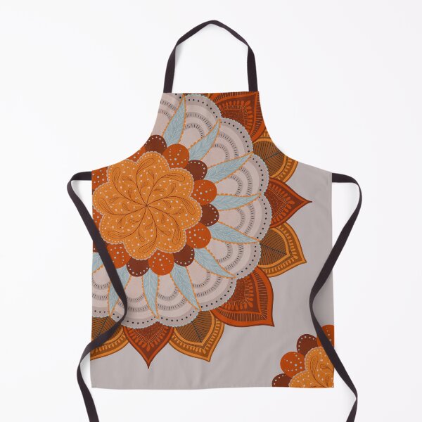 Item preview, Floral Mandala - Warm Grey designed and sold by JPuckett-Design.