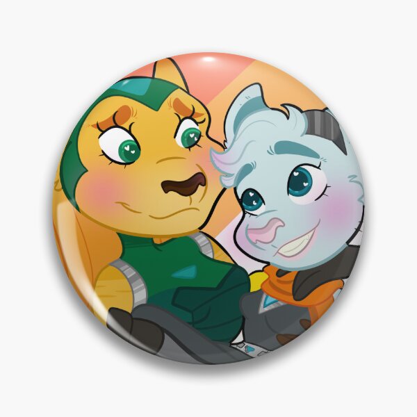 Item preview, Rivet and Angela Cross Lesbian Pride Ratchet & Clank designed and sold by plasticbbyart.