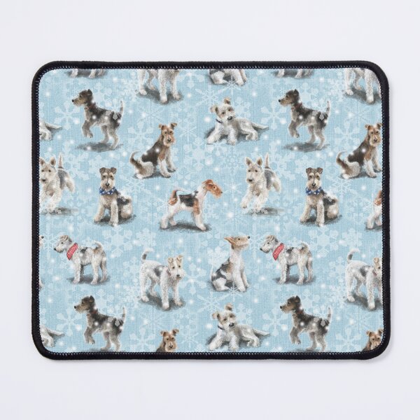 Item preview, Winter Fox Terriers designed and sold by Elspeth Rose Design.