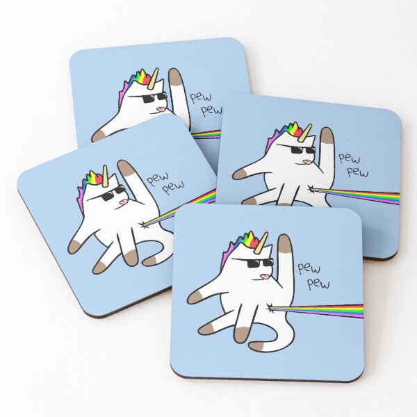 Item preview, Unicorn Cat Rainbow Butt Laser designed and sold by jezkemp.